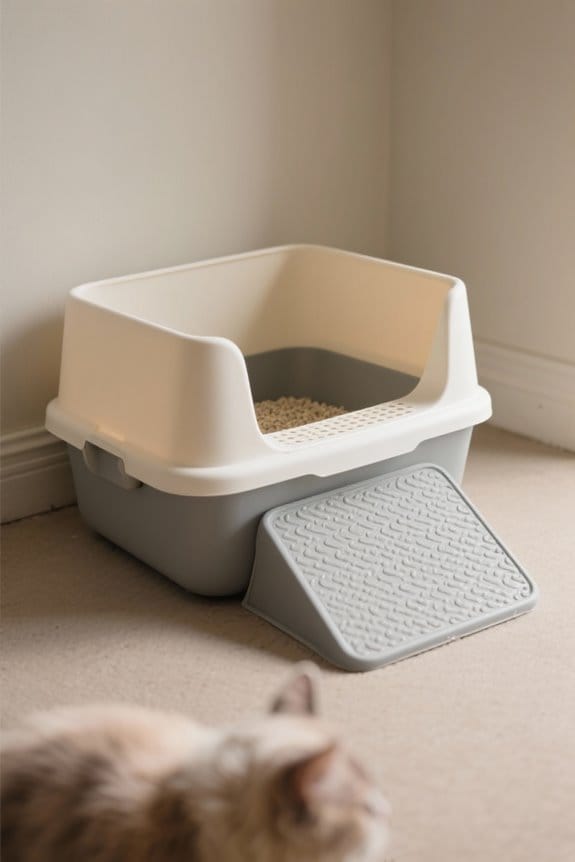 accessible litter box features