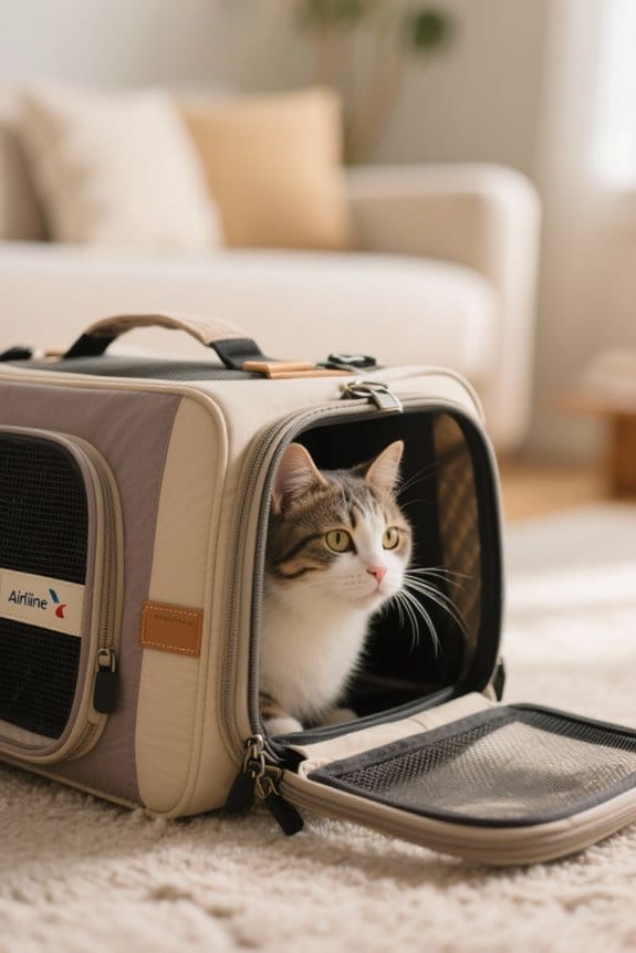airline approved cat carrier considerations