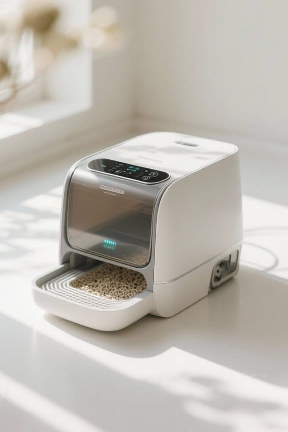 automatic litter box issues
