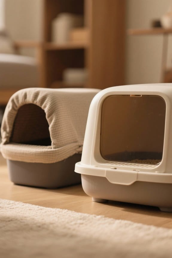 cat litter box preferences