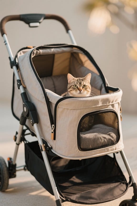 cat stroller selection factors