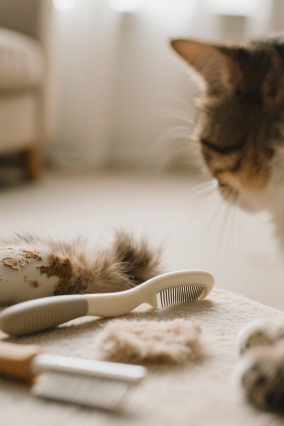 causes of cat over grooming