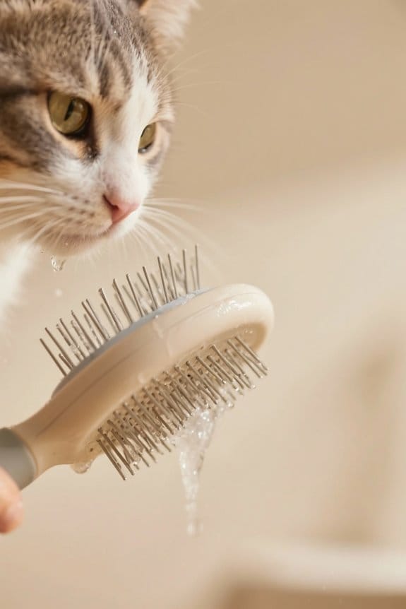 clean soak rinse dry