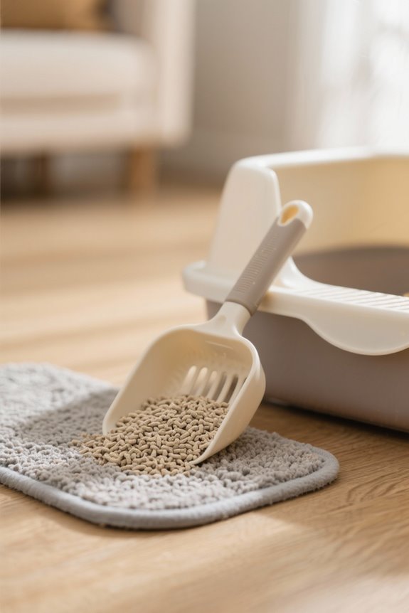 comfortable accessible clean litter