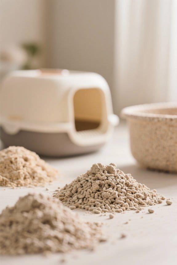 comfortable hygienic senior cat litter