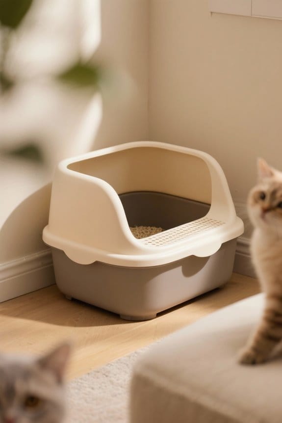 corner litter box considerations