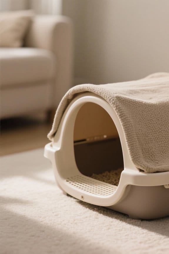covered litter box pros and cons
