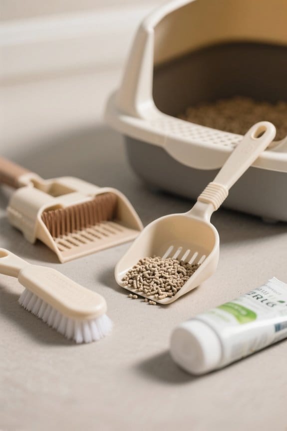 daily litter box maintenance