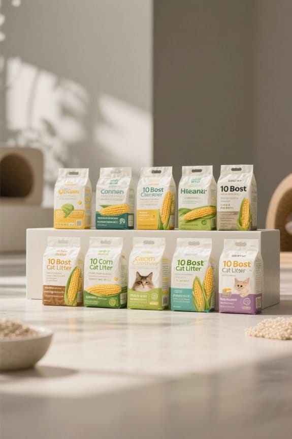 eco friendly corn cat litter