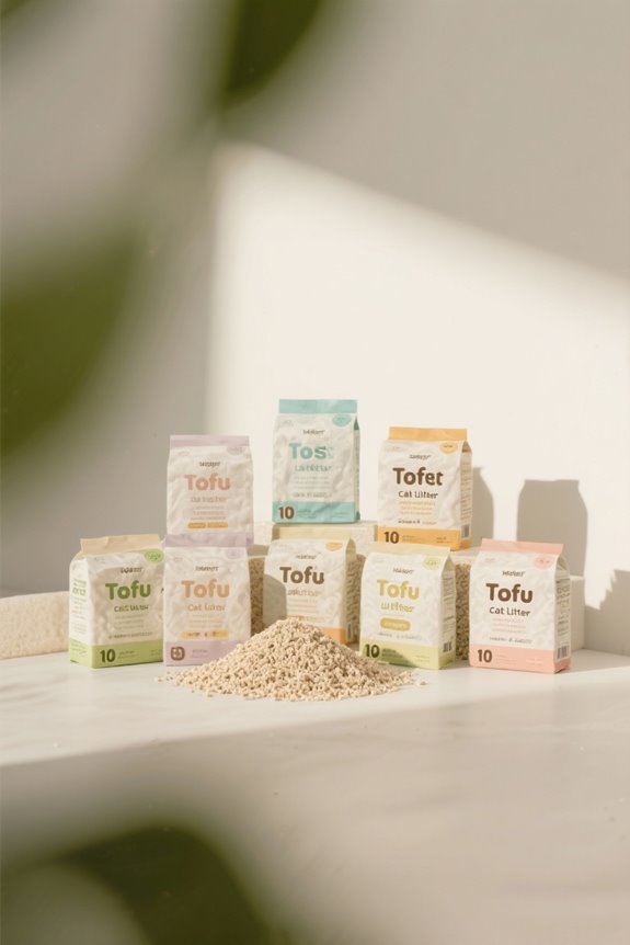 eco friendly tofu cat litter