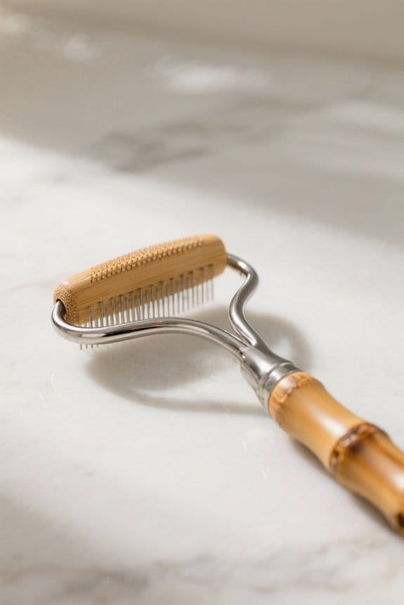 ergonomic cat grooming tools