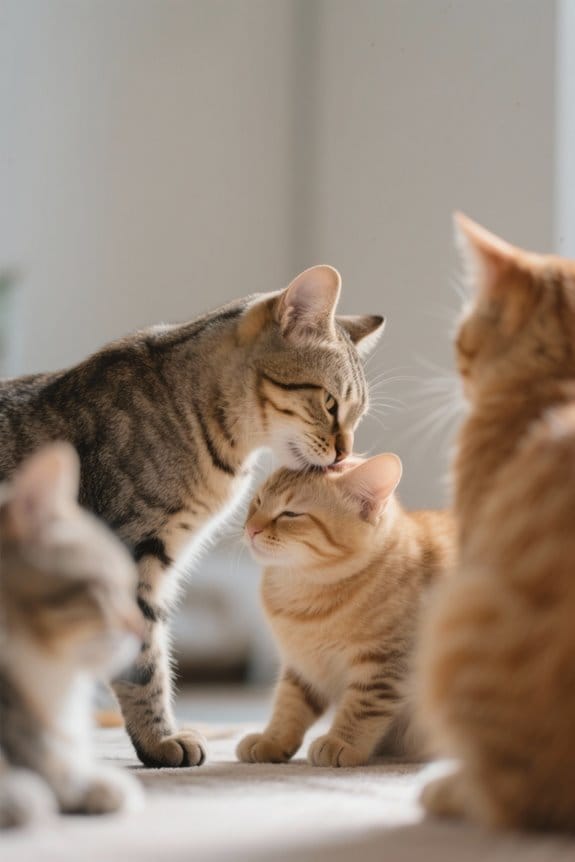 feline grooming social dynamics