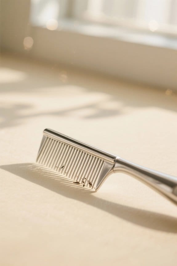 flea detection via grooming