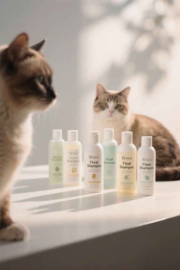 flea shampoos for cats