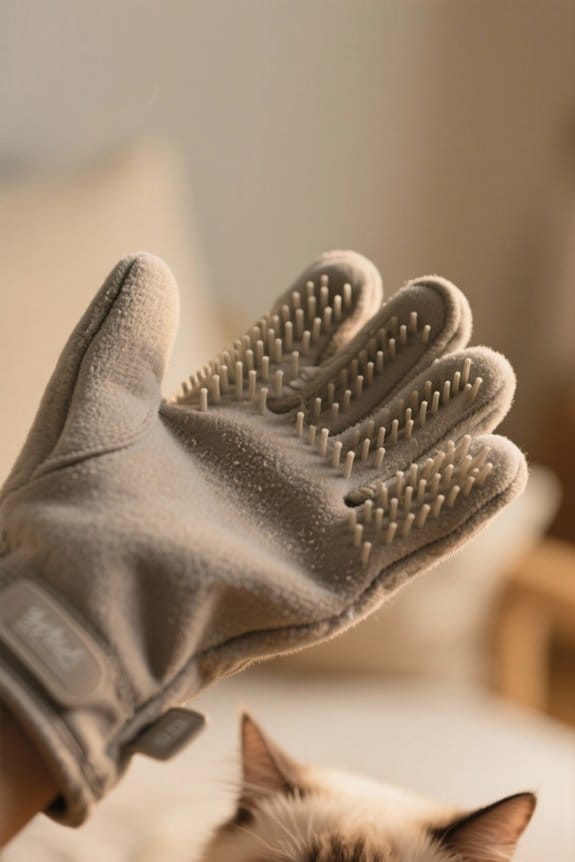 grooming glove effectiveness factors