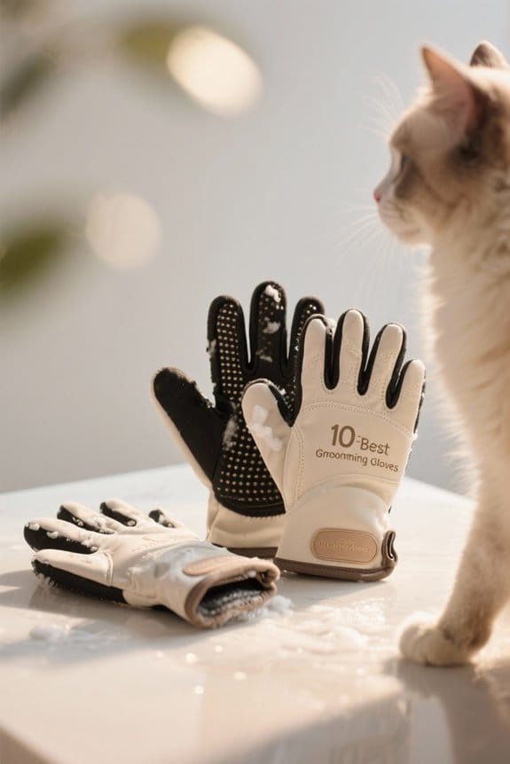 grooming gloves for cats