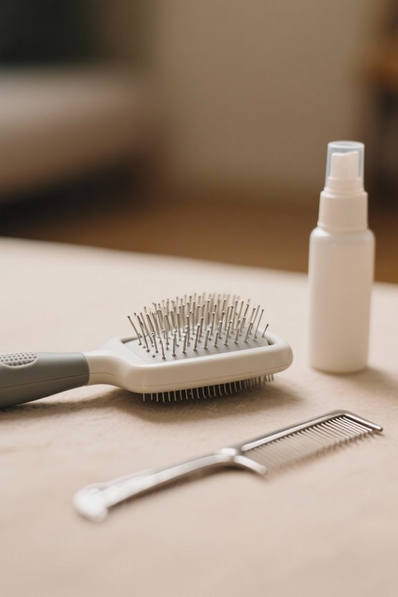 grooming long haired cats effectively