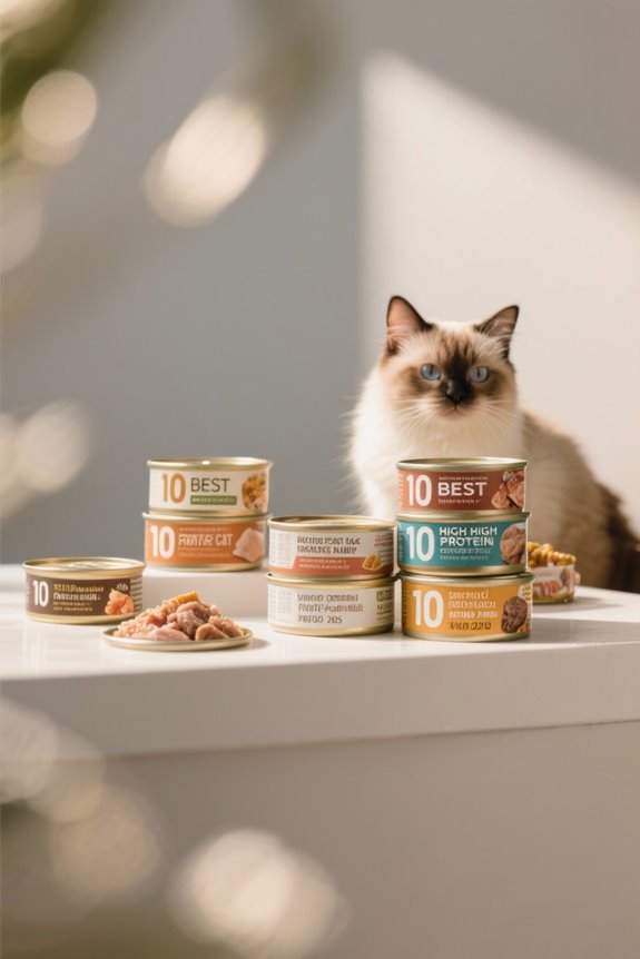 high protein cat foods