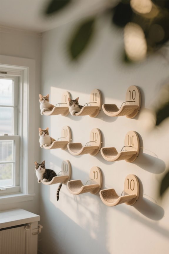 ideal window cat perches