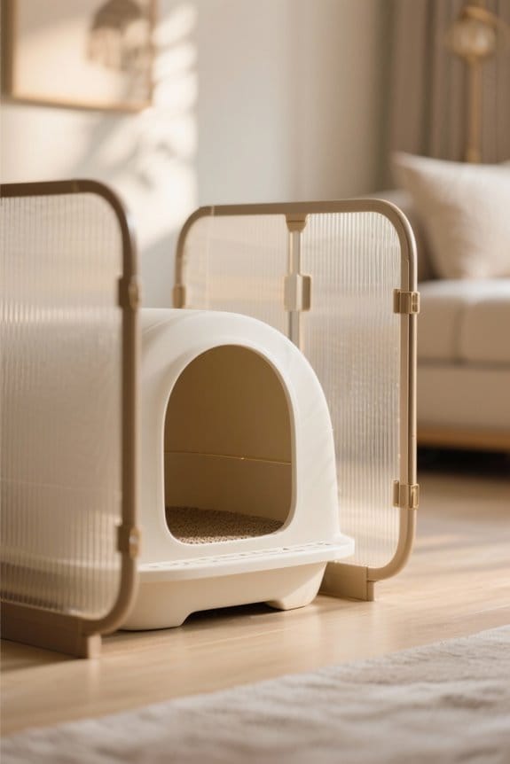 litter box screen considerations