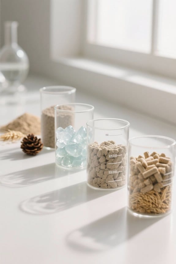 litter material moisture absorption