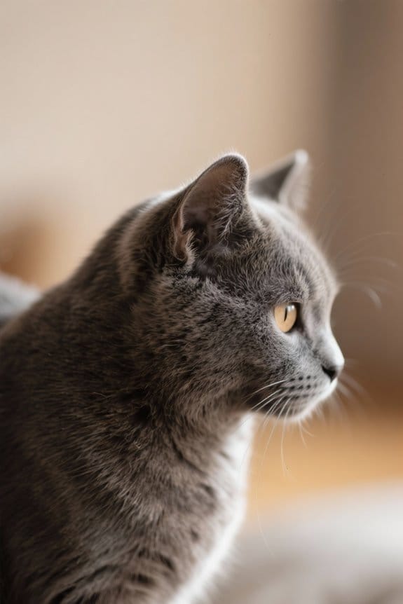 low maintenance short haired cats
