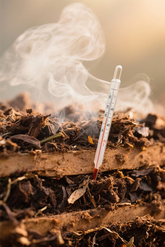 maintain optimal compost temperature