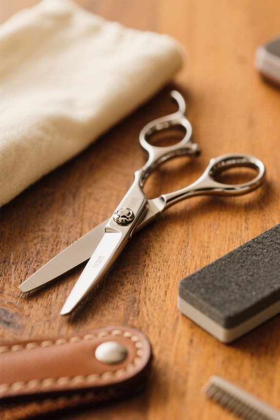 maintain scissors for longevity