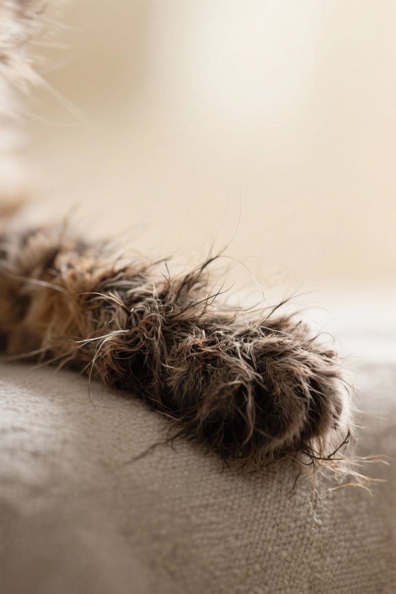 matted fur impacts