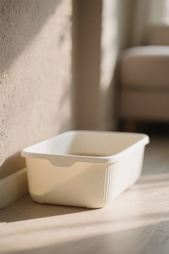 optimal litter box placement