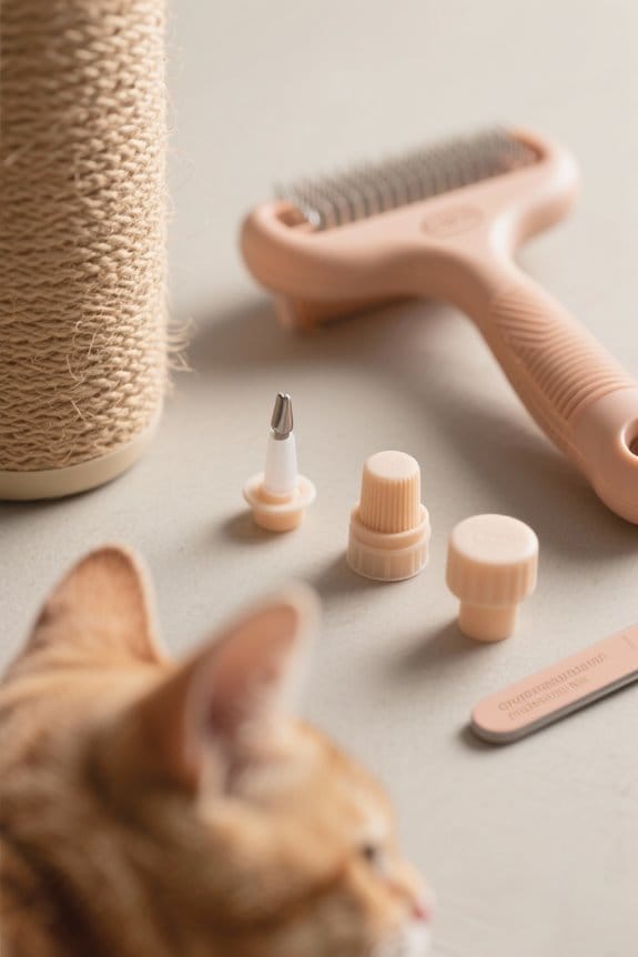 professional cat nail trimming