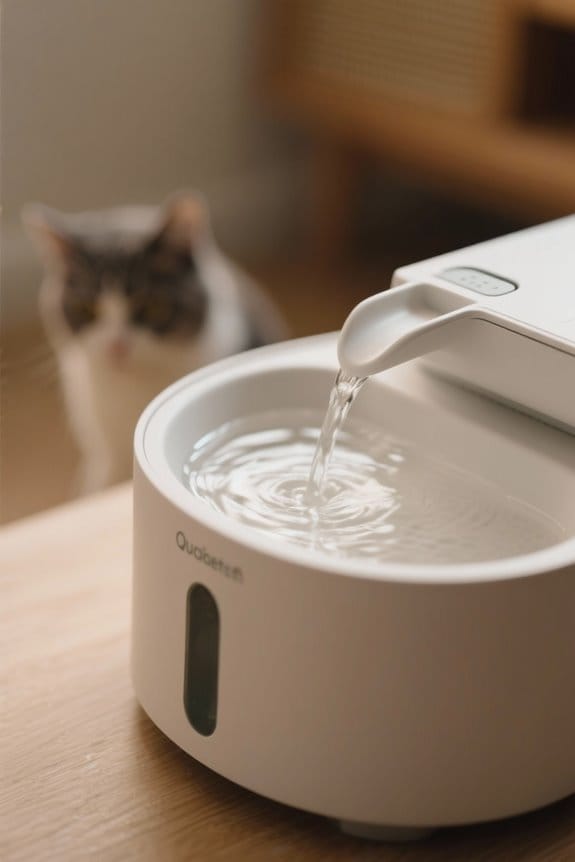 quiet fountain selection criteria