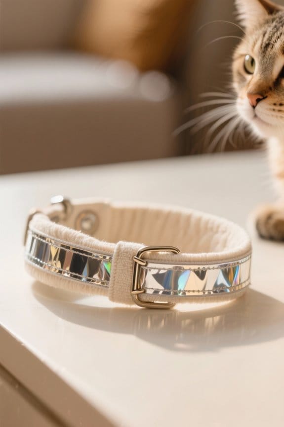 reflective collar safety features