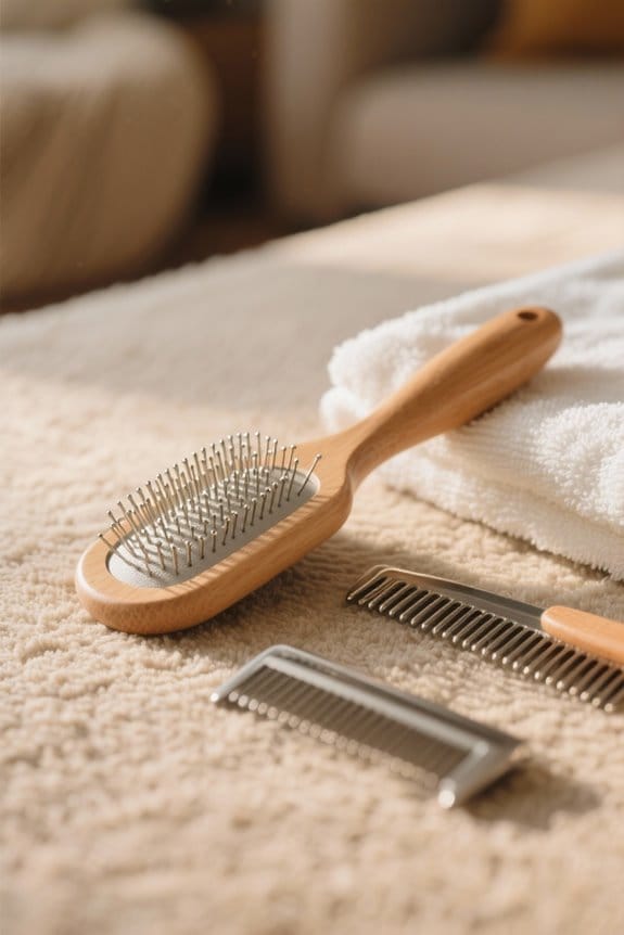 senior cat grooming benefits