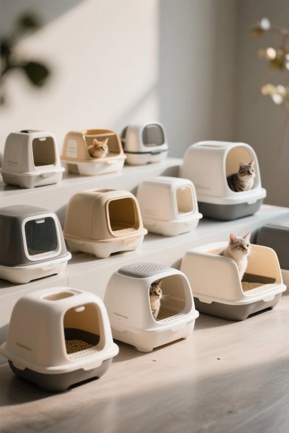 senior cat litter boxes