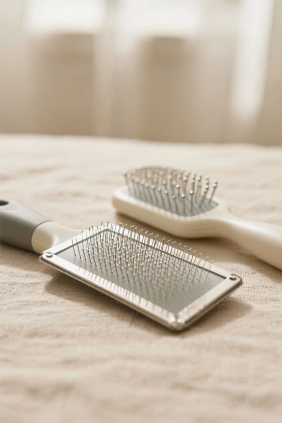 slicker vs pin brushes
