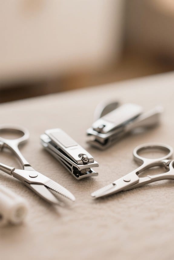 strategies for trimming nails