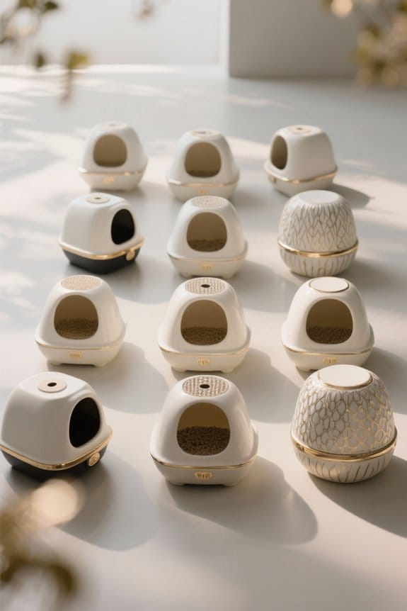 stylish functional decorative litter boxes