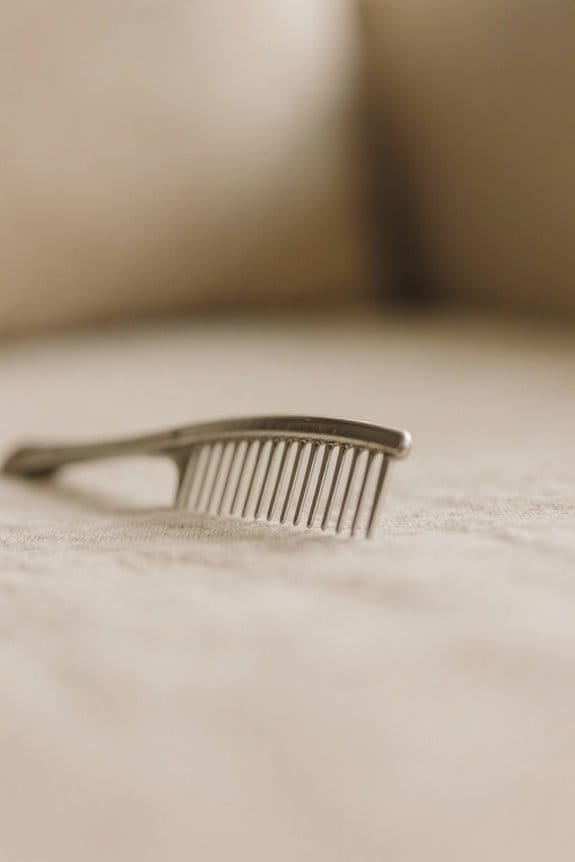 systematic flea combing technique