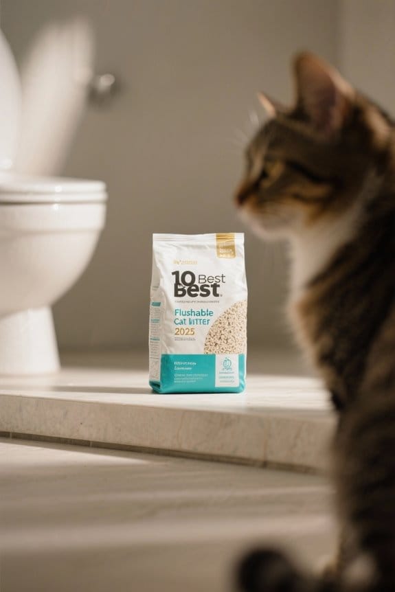 top flushable cat litters