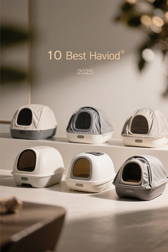 top hooded litter boxes