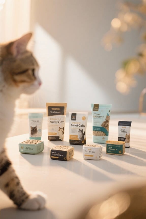 travel friendly cat litters