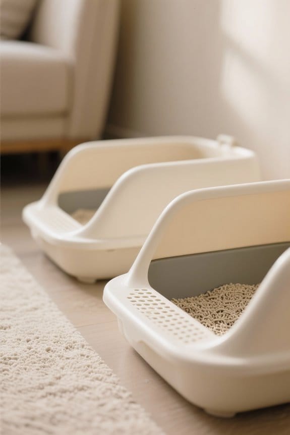 two litter boxes recommended