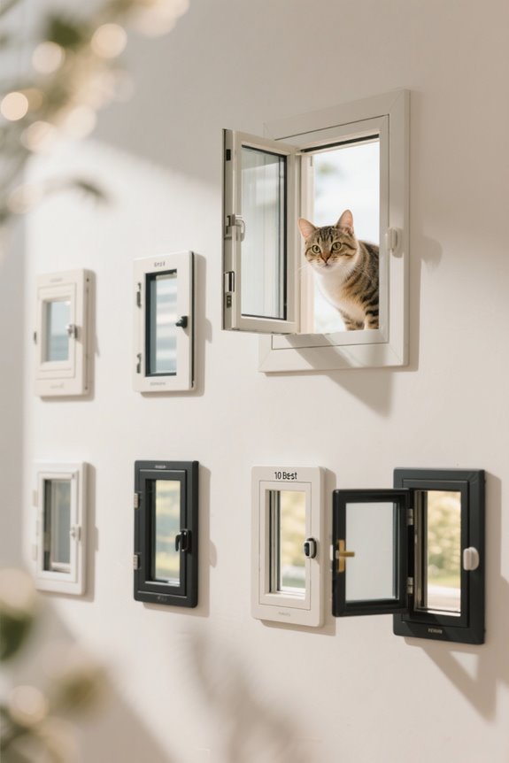 window cat doors for freedom